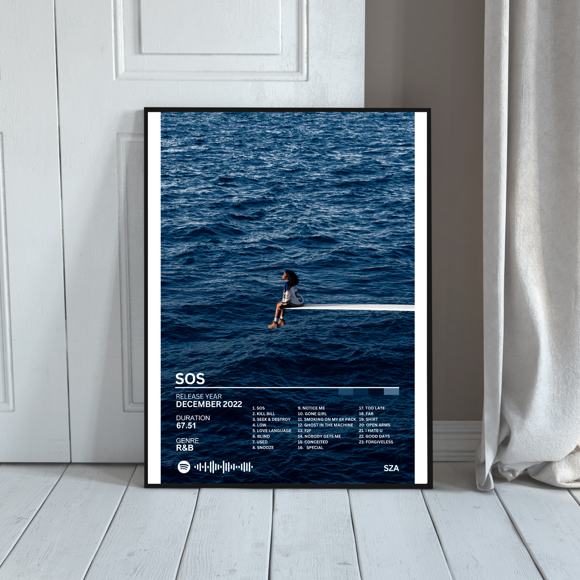 SOS - SZA 2 | PosterStudio Album Collection