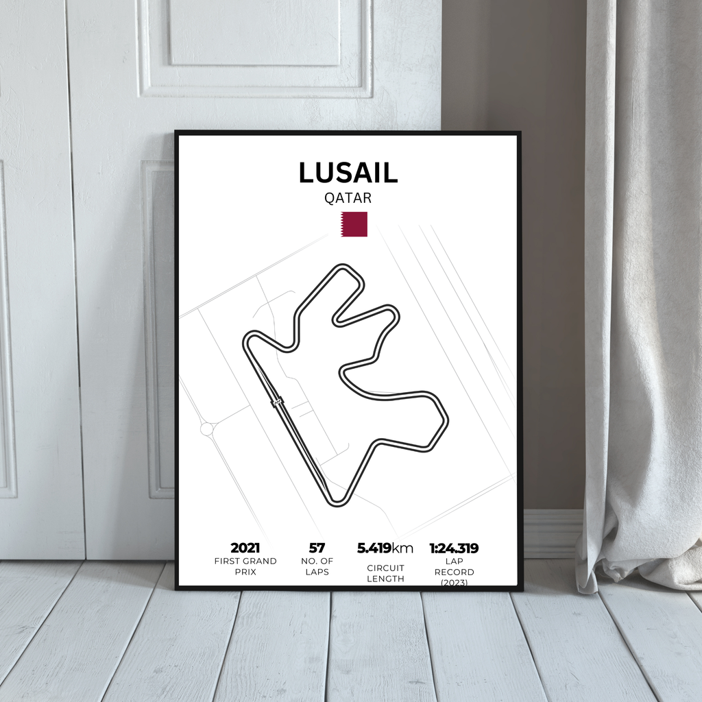 Lusail | PosterStudio Formula One Collection
