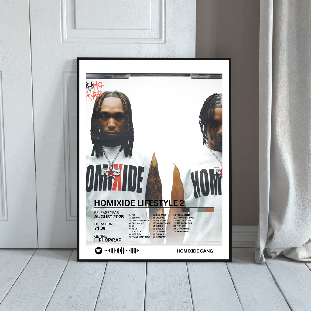 Homixide Lifestyle 2 - Homixide Gang | PosterStudio Album Collection
