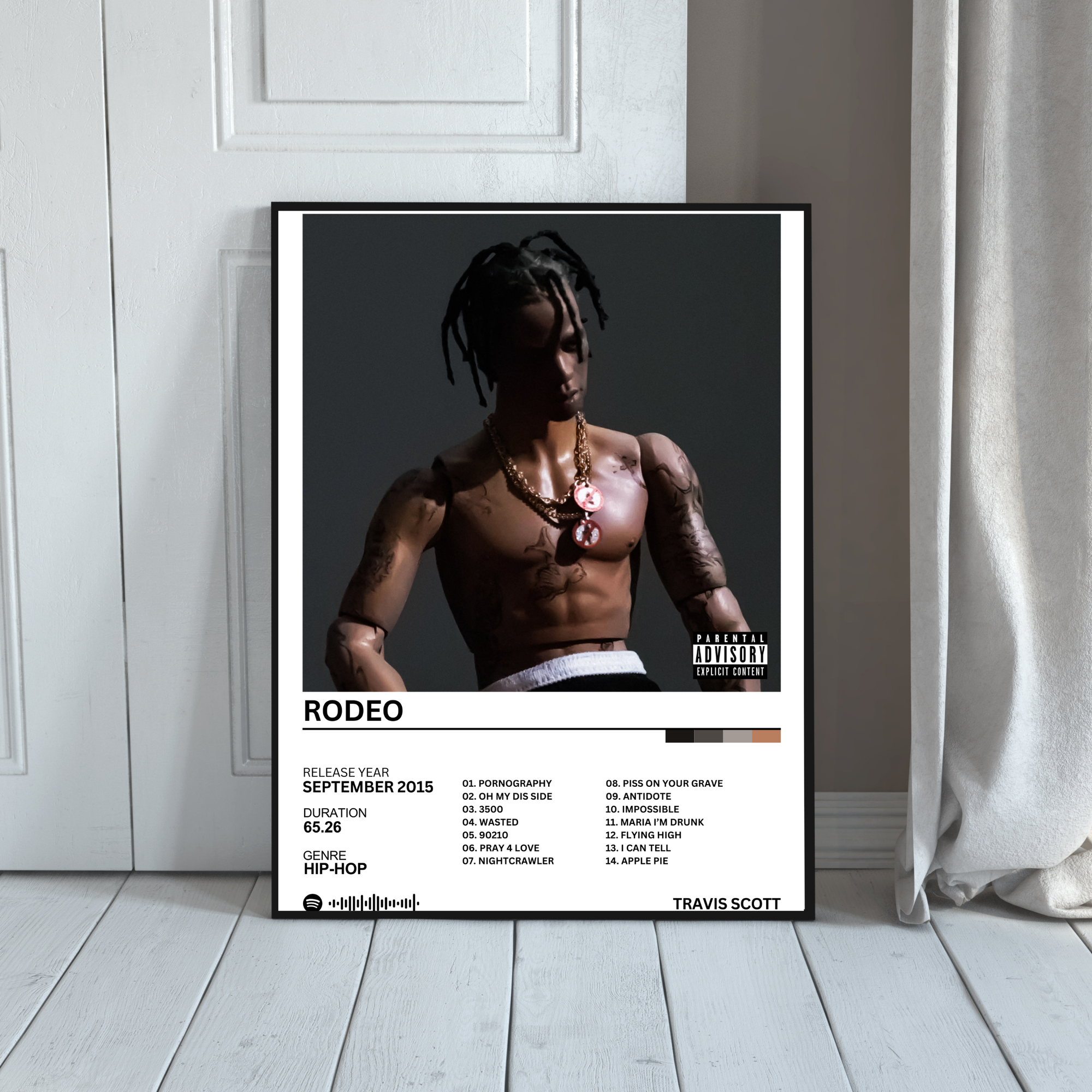 Rodeo - Travis Scott | PosterStudio Album Collection