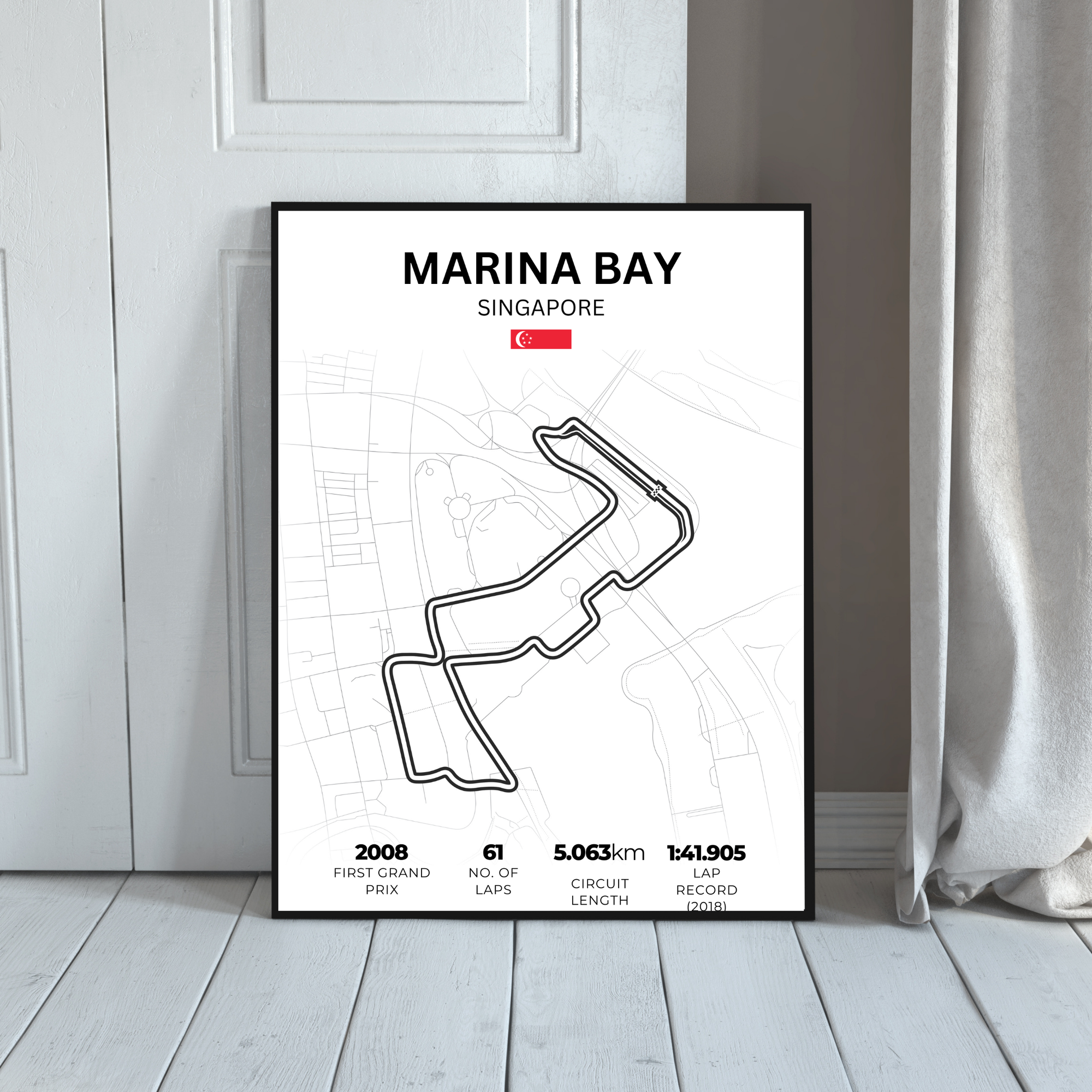 Marina Bay | PosterStudio Formula One Collection