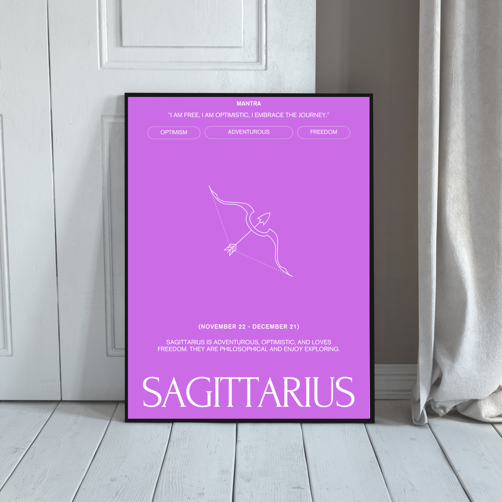 Sagittarius | PosterStudio Zodiac Collection