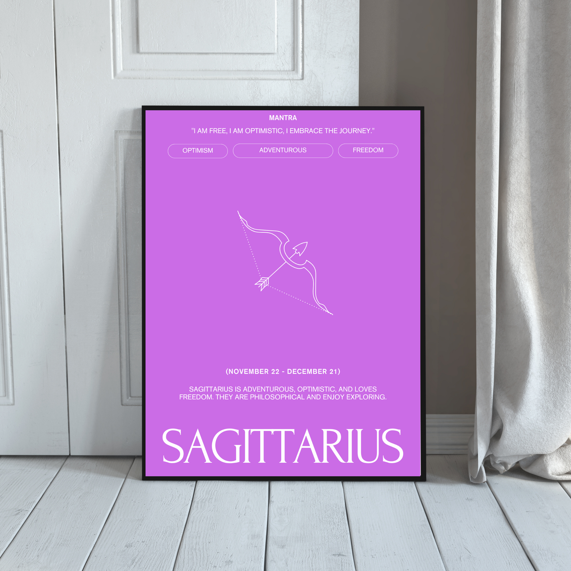 Sagittarius | PosterStudio Zodiac Collection