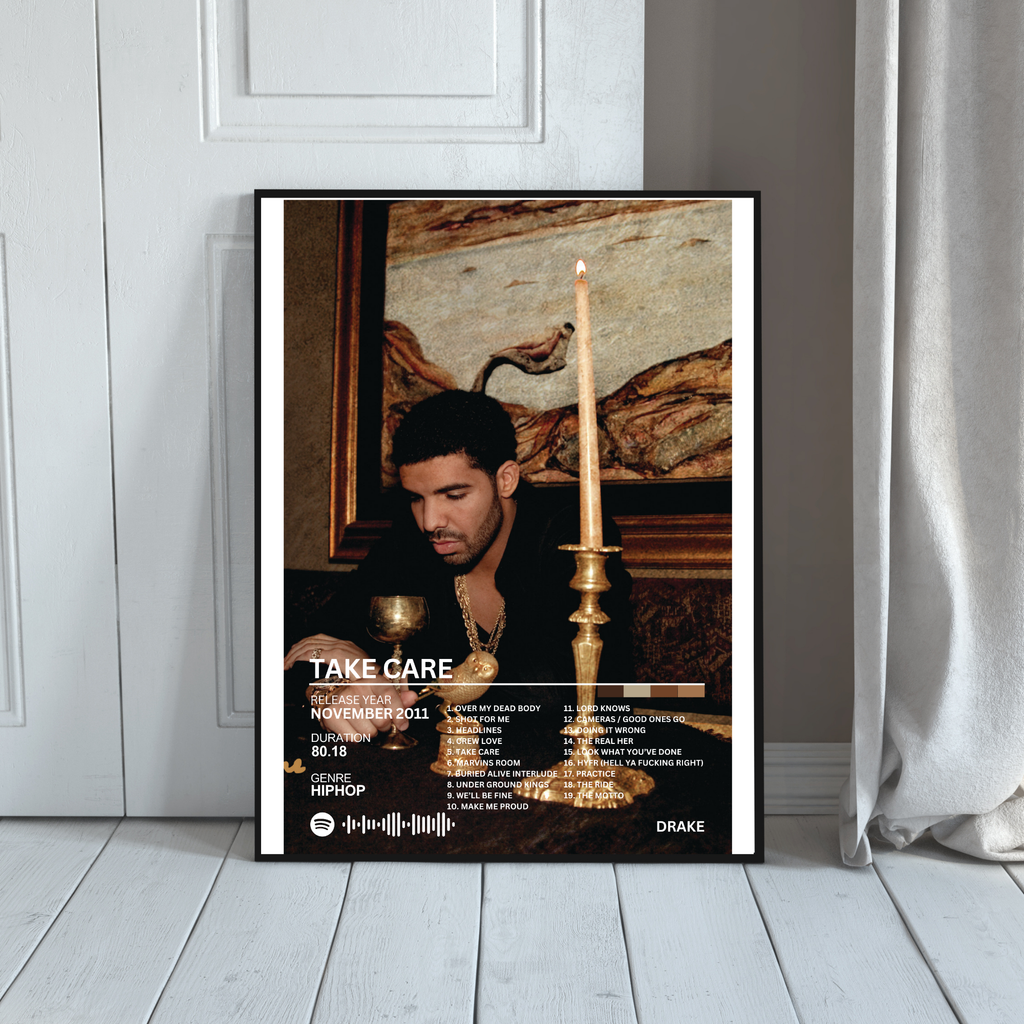 Take Care - Drake 2 | PosterStudio Album Collection