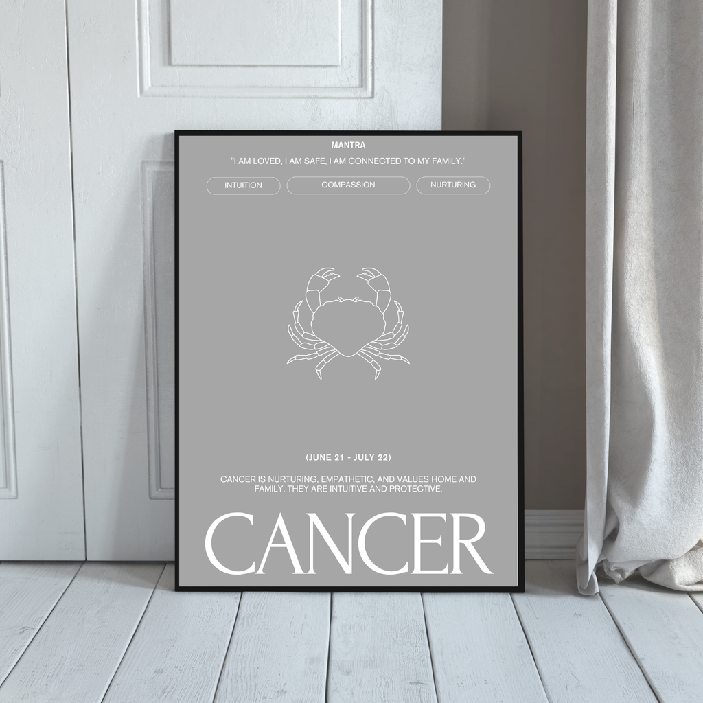 Cancer | PosterStudio Zodiac Collection