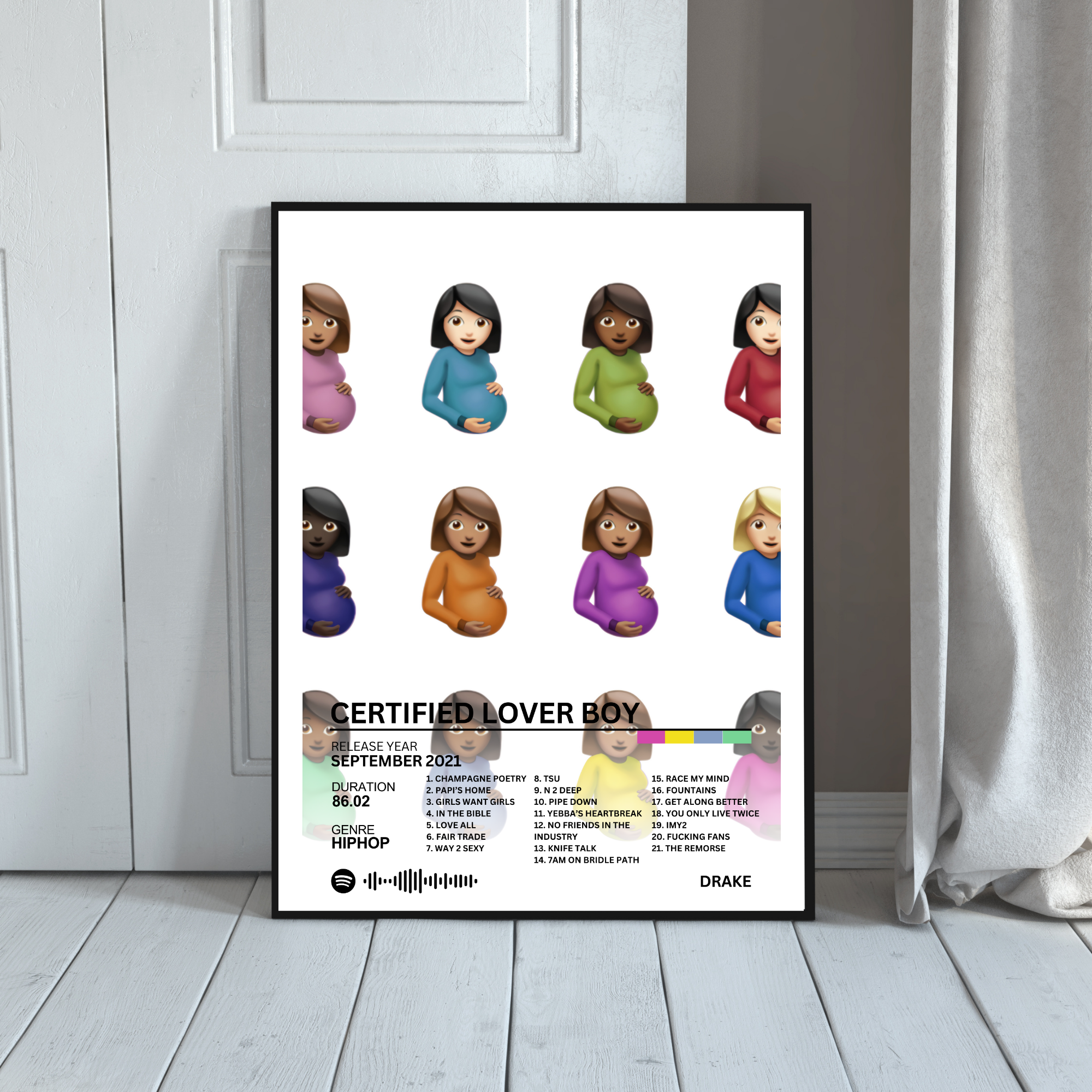 Certified Lover Boy - Drake 2 | PosterStudio Album Collection