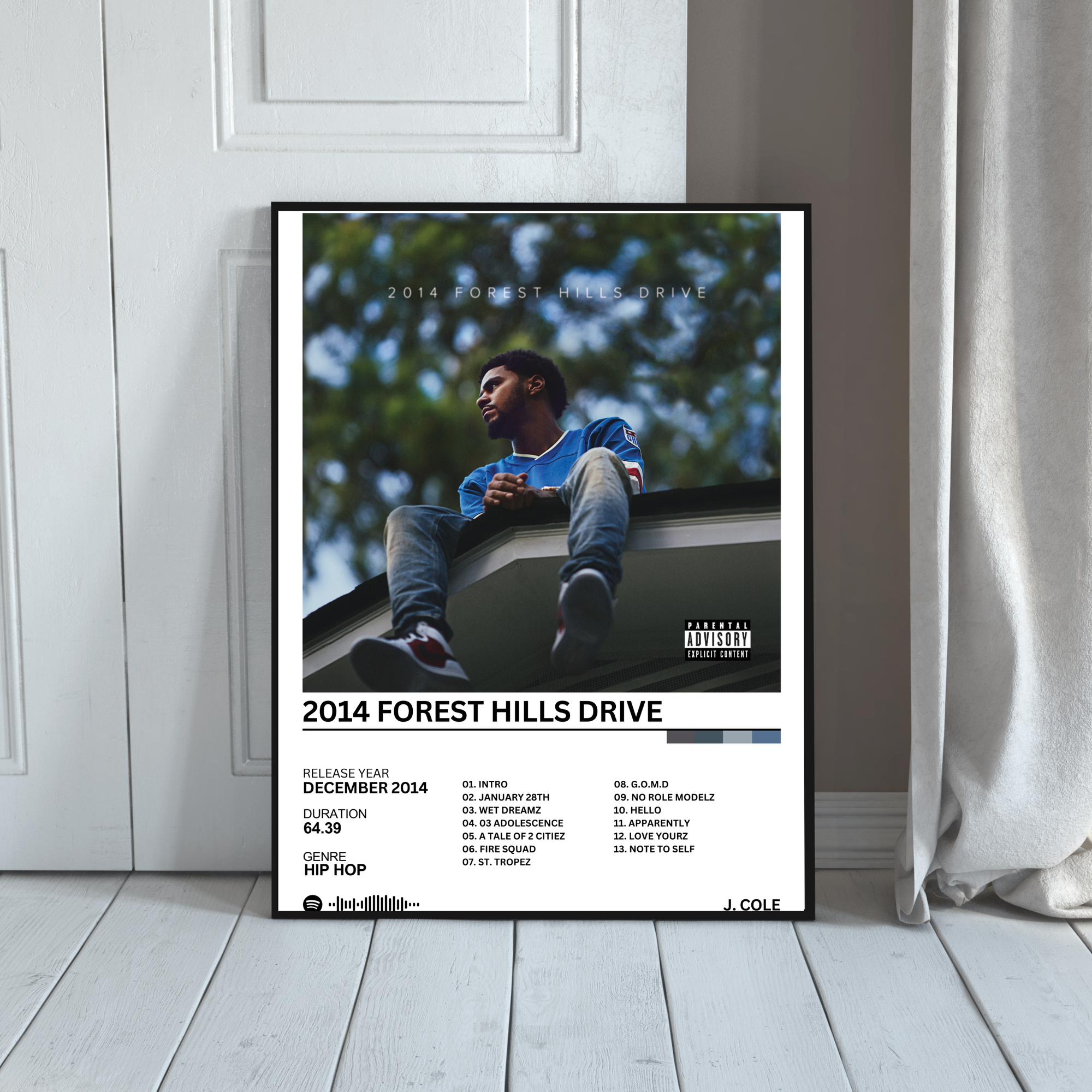 2014 Forest Hills - J.Cole | PosterStudio Album Collection
