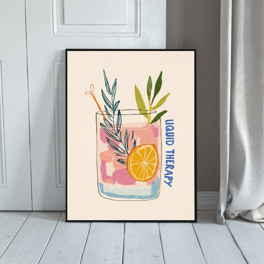 Liquid Therapy | PosterStudio Dopamine Collection