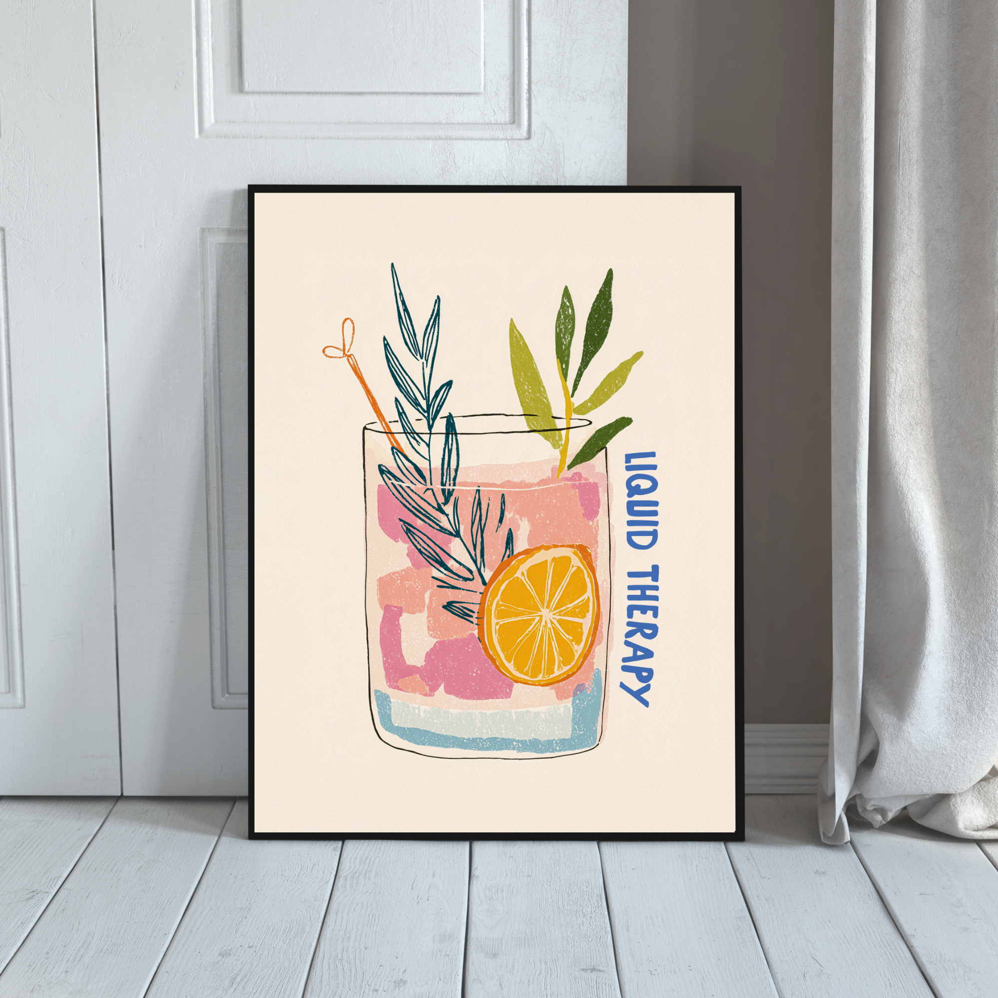 Liquid Therapy | PosterStudio Dopamine Collection