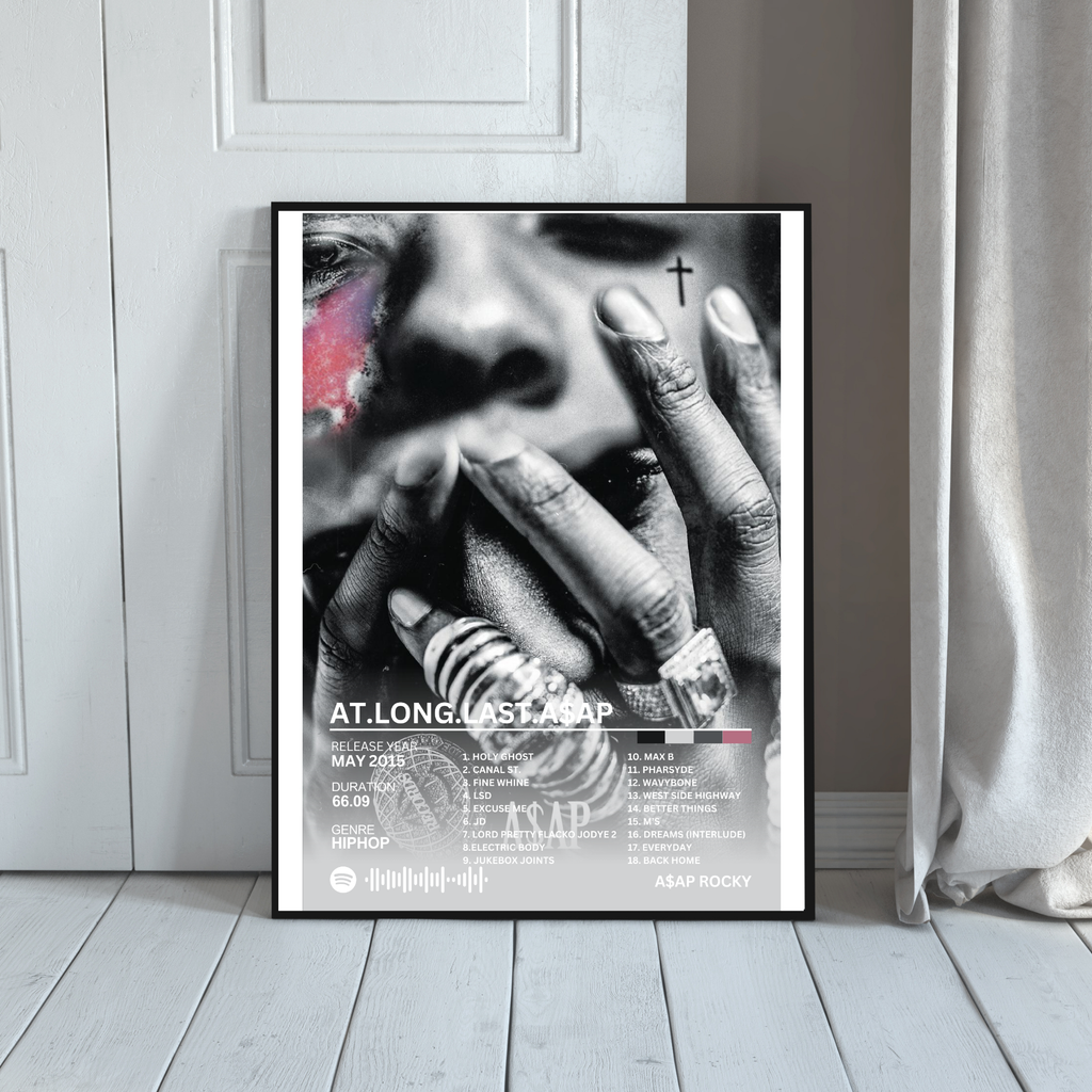 AT.LONG.LAST.A$AP - A$AP Rocky 2 | PosterStudio Album Collection