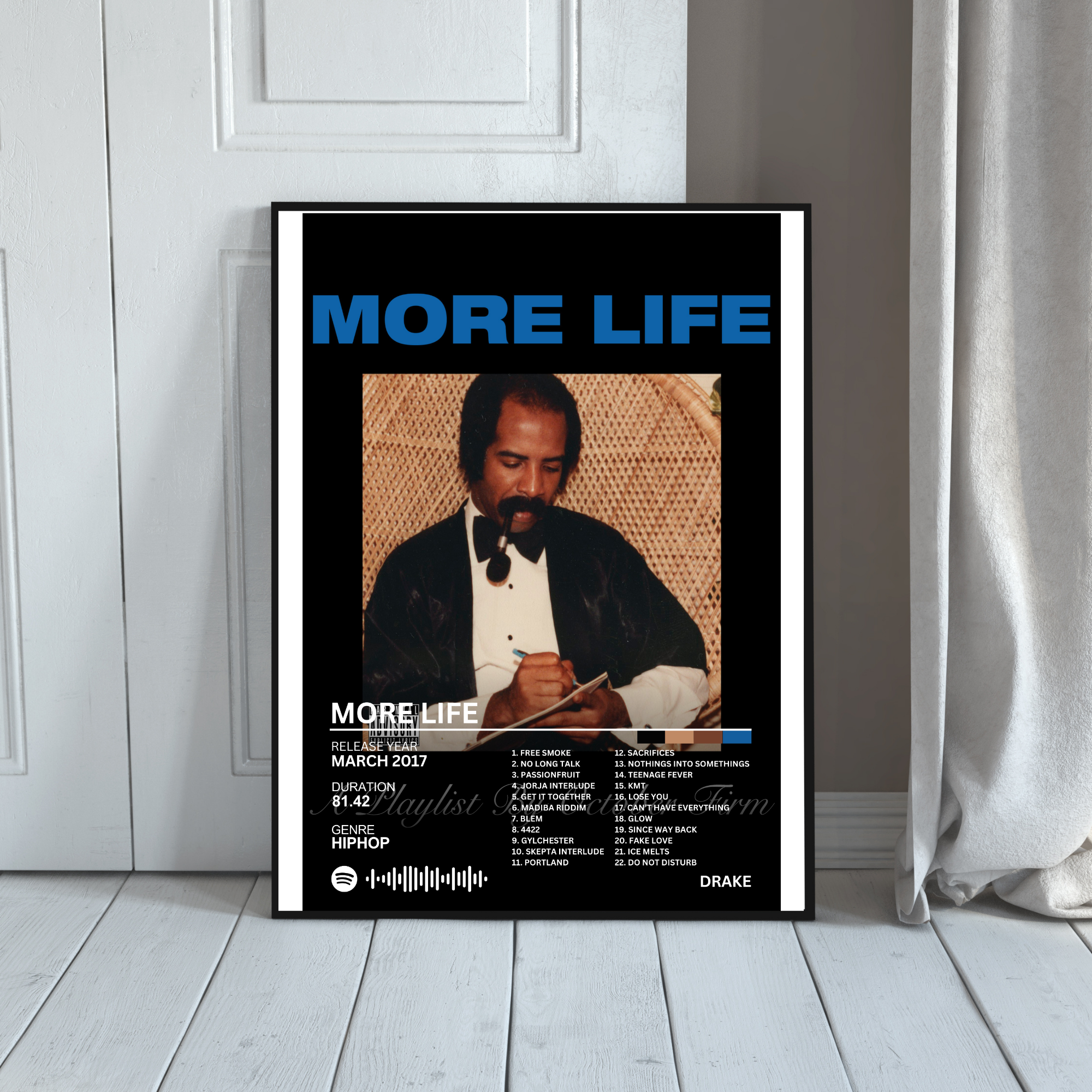 More Life - Drake 2 | PosterStudio Album Collection