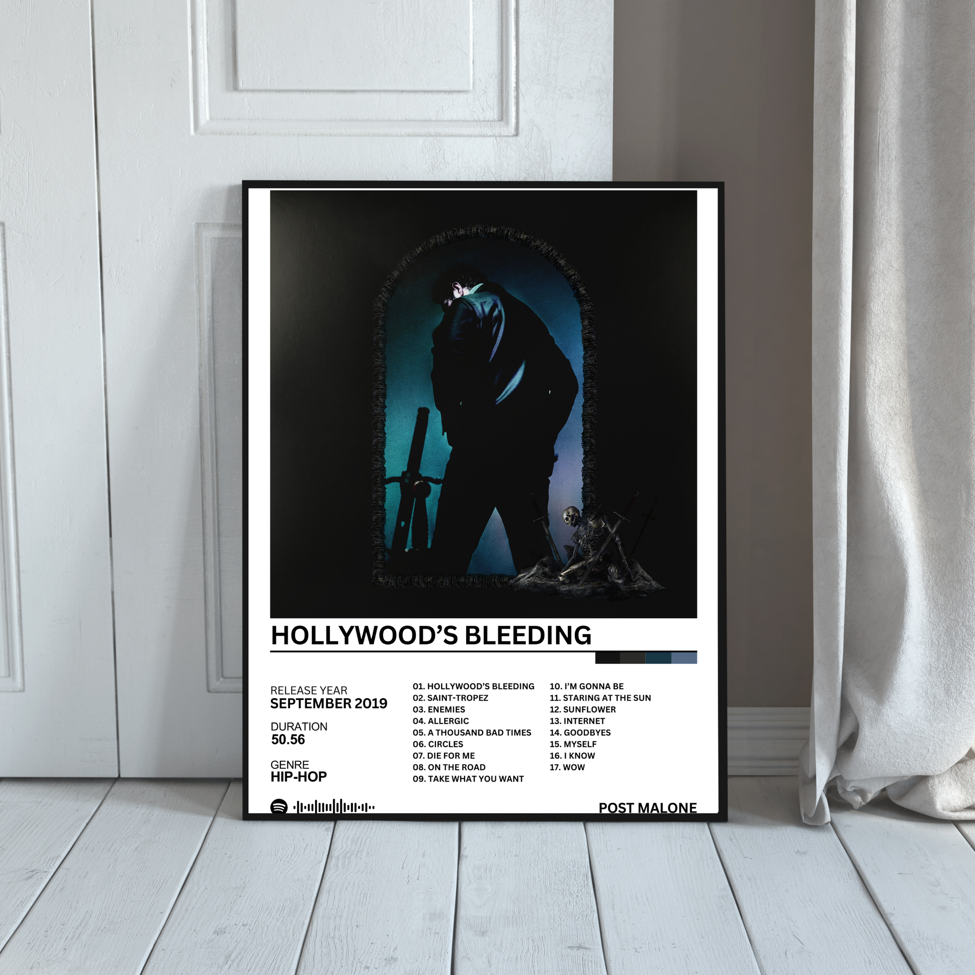 Hollywood's Bleeding - Post Malone | PosterStudio Album Collection