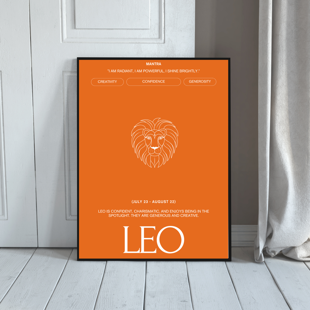 Leo | PosterStudio Zodiac Collection