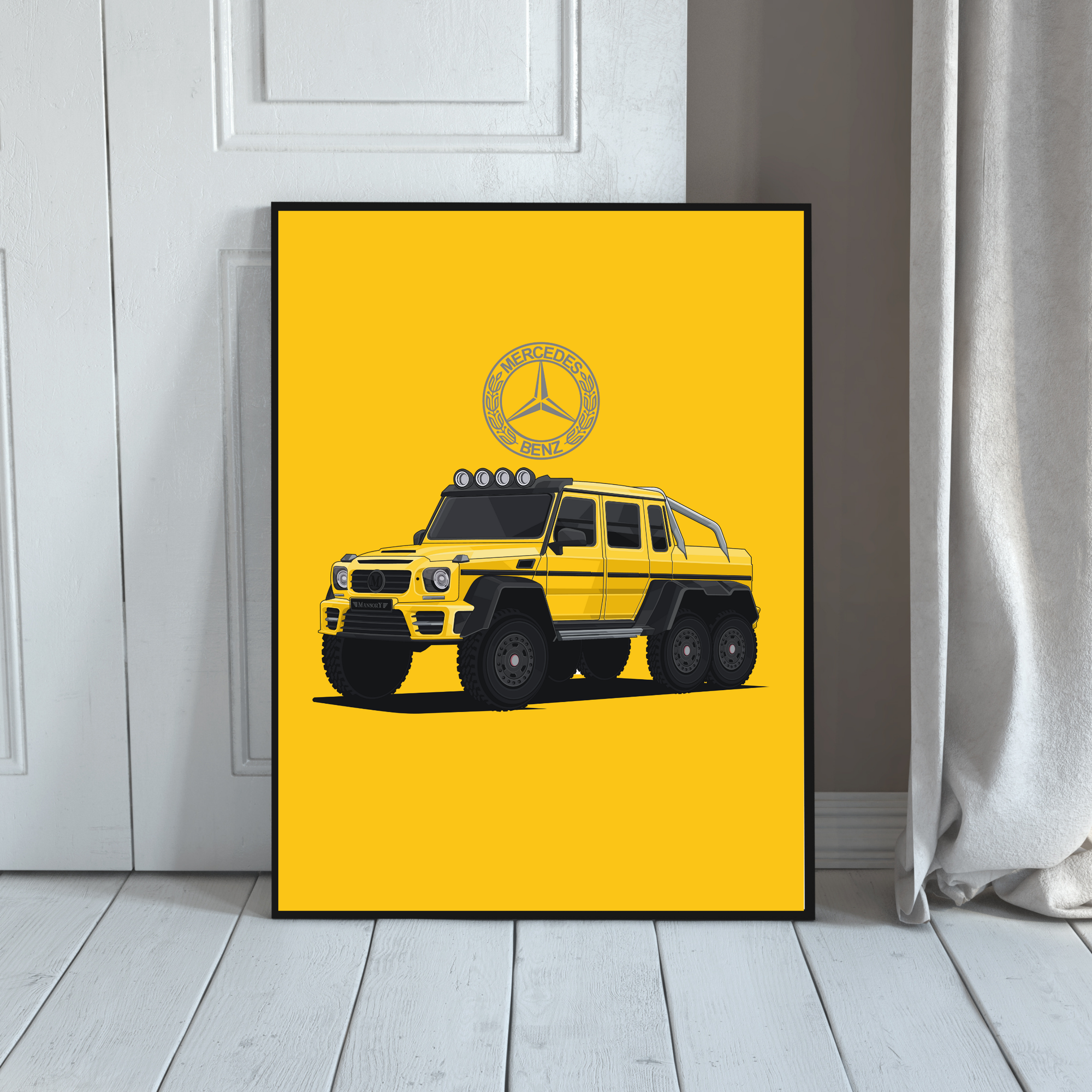 Mercedes AMG 6x6 | PosterStudio Automotive Collection