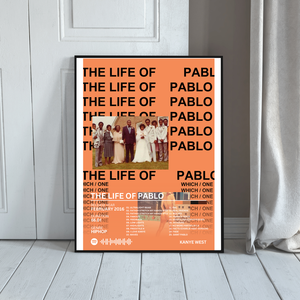 The Life of Pablo - Kanye West 2 | PosterStudio Album Collection