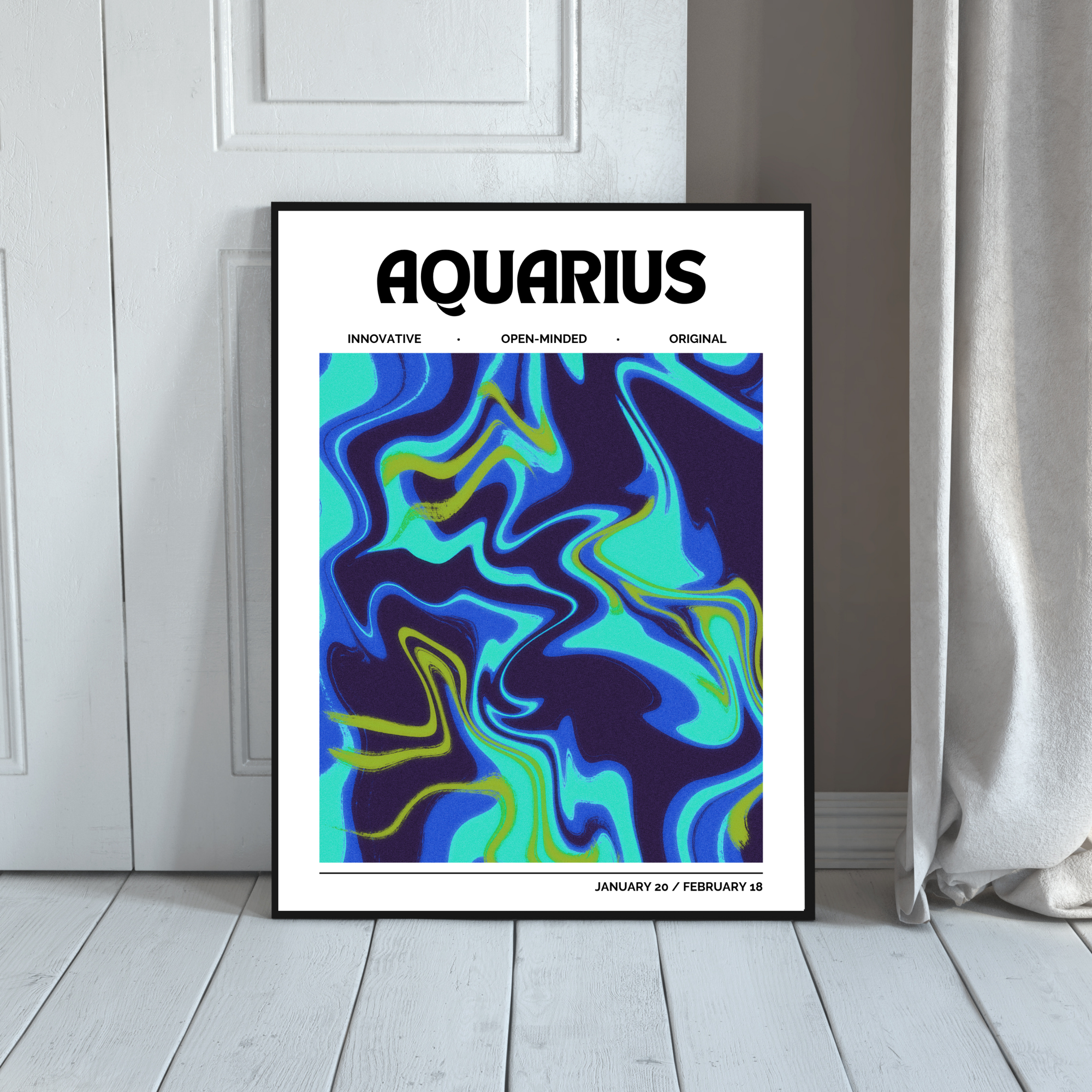 Aquarius 2 | PosterStudio Zodiac Collection
