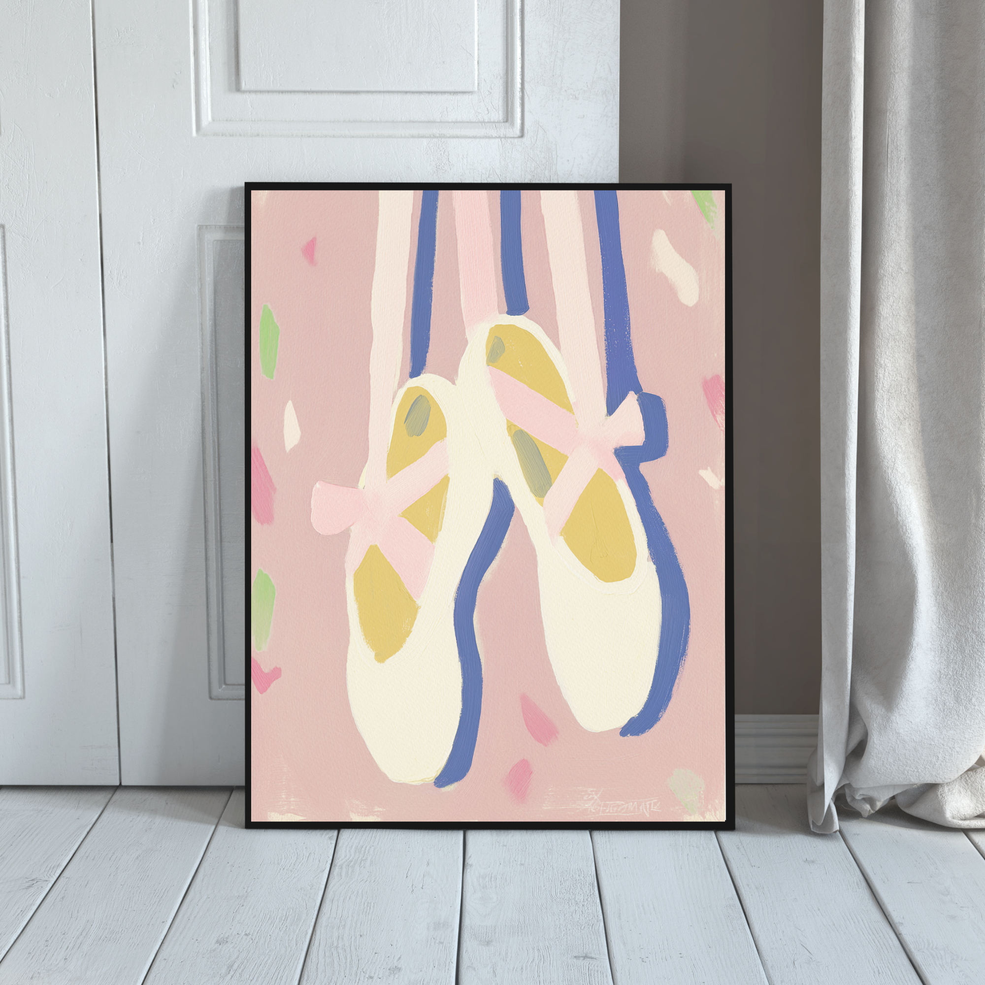 Ballet Shoes | PosterStudio Dopamine Collection